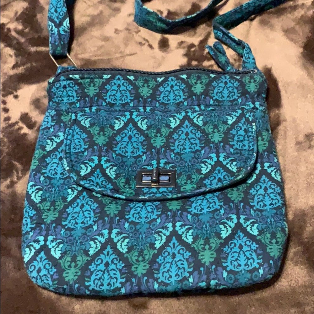 EUC paisley crossbody/shoulder bag